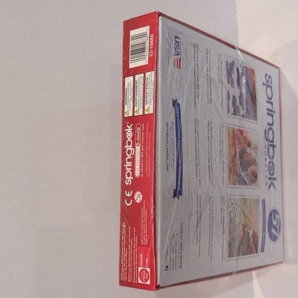 Springbok Coca-Cola Decades Bears Jigsaw Puzzle 1,000 Piece - New Wrapped - Picture 6 of 8